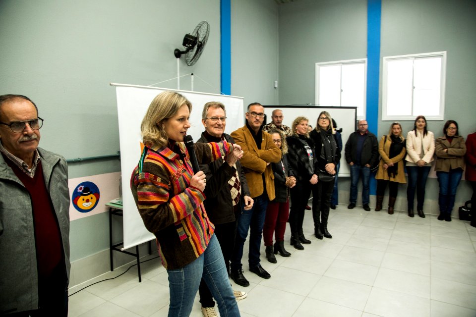 28.06.2019 - Prefeita Paula Mascarenhas e o vice Idemar Barz realizam a entrega das obras de reforma e ampliação da Emei Nestor Rodrigues - Foto: Gustavo Vara