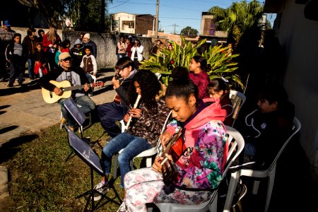 27.06.2019 - Inauguração do novo Espaço da Juventude, junto ao Cras São Gonçalo - Foto: Gustavo Vara
