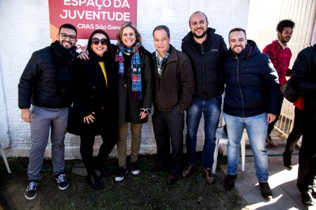 27.06.2019 - Inauguração do novo Espaço da Juventude, junto ao Cras São Gonçalo - Foto: Gustavo Vara