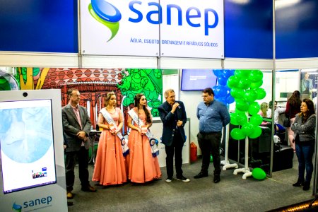 19.06.2019 - Vice-prefeito Idemar Barz prestigia o Lançamento do novo site e do projeto Agenda Sanep - Foto Michel Corvello