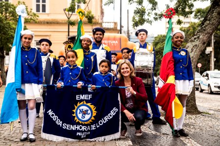 12.06.2019 - Prefeita Paula Mascarenhas durante lançamento da Campanha de Combate ao Trabalho Infantil  - Foto: Gustavo Vara