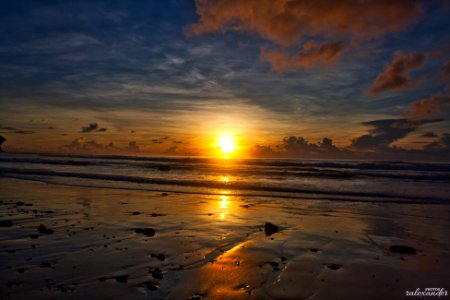 Sunrise in Sitapur beach photo