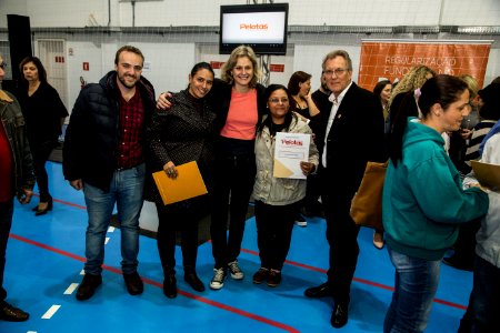 01.06.2019 - Entrega de contratos de regularização fundiária da Balsa - Foto: Gustavo Vara
