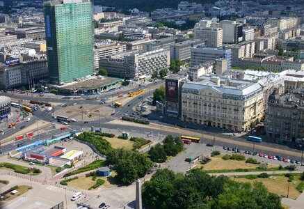 Buildings the streets rotunda