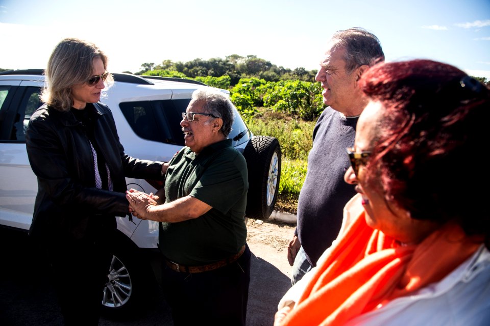 02.06.2019 - Entrega da rua Jornalista Tim Lopes, na Guabiroba - Foto: Gustavo Vara