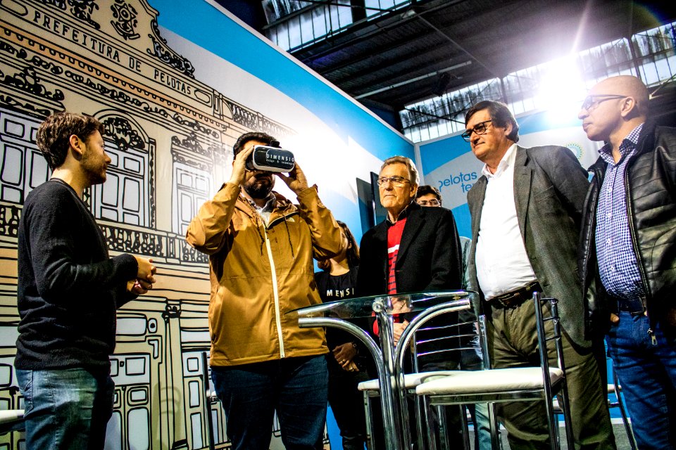 08.06.2019 - Vice-prefeito Idemar Barz encontra com Secretário de Desenvolvimento Econômico e Turismo do RS - Foto Michel Corvello