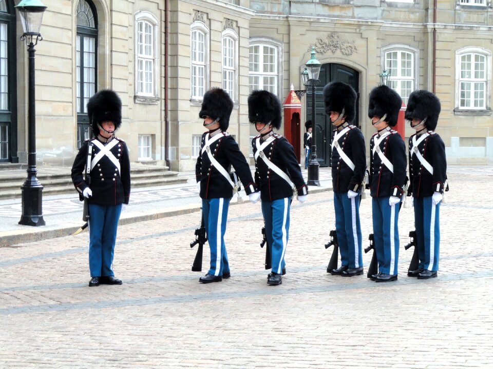 Copenhagen denmark bearskin hats