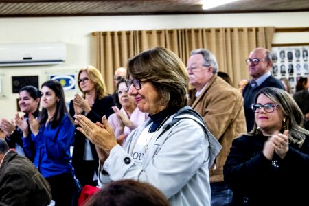 31.05.2019 - Prefeita Paula Mascarenhas e o vice Idemar Barz prestigiam reunião Festiva Conjunta dos Rotary Club Pelotas, Oeste e Suleste com entrega de instrumentos à Orquestra Estudantil Municipal - Foto Michel Corvello
