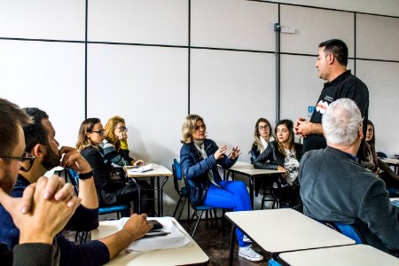 31.05.2019 - Prefeita Paula Marcarenhas visita salas temáticas do Fórum de Segurança Pública - Foto Michel Corvello photo