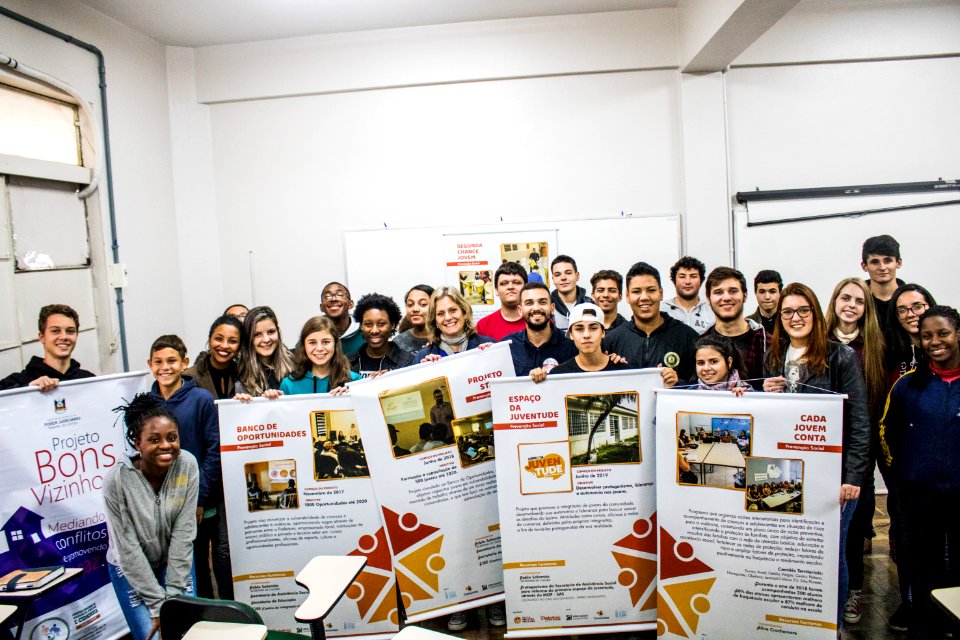 31.05.2019 - Prefeita Paula Marcarenhas visita salas temáticas do Fórum de Segurança Pública - Foto Michel Corvello