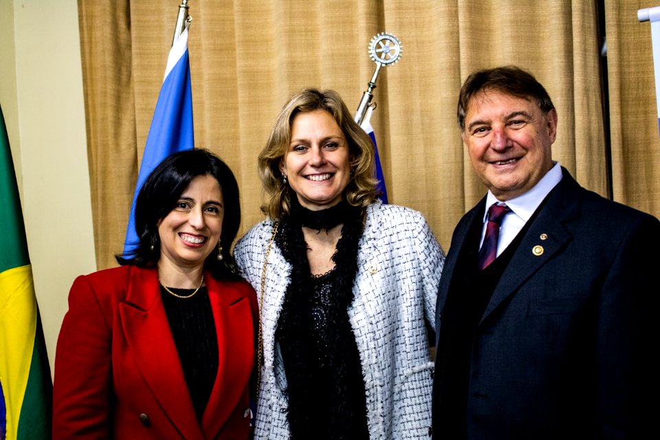 31.05.2019 - Prefeita Paula Mascarenhas e o vice Idemar Barz prestigiam reunião Festiva Conjunta dos Rotary Club Pelotas, Oeste e Suleste com entrega de instrumentos à Orquestra Estudantil Municipal - Foto Michel Corvello