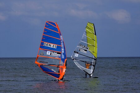 Water sports wind sea photo