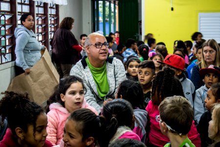 30.05.2019 -  Projeto Ame o Seu Bairro na Emef Núcleo Habitacional Getúlio Vargas - Foto Michel Corvello