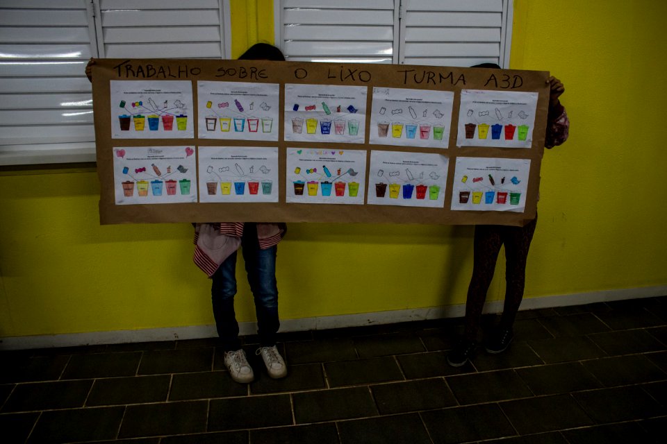30.05.2019 -  Projeto Ame o Seu Bairro na Emef Núcleo Habitacional Getúlio Vargas - Foto Michel Corvello