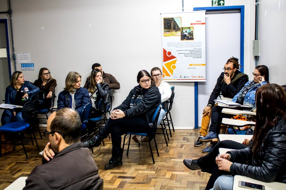31.05.2019 - Prefeita Paula Marcarenhas visita salas temáticas do Fórum de Segurança Pública - Foto Michel Corvello