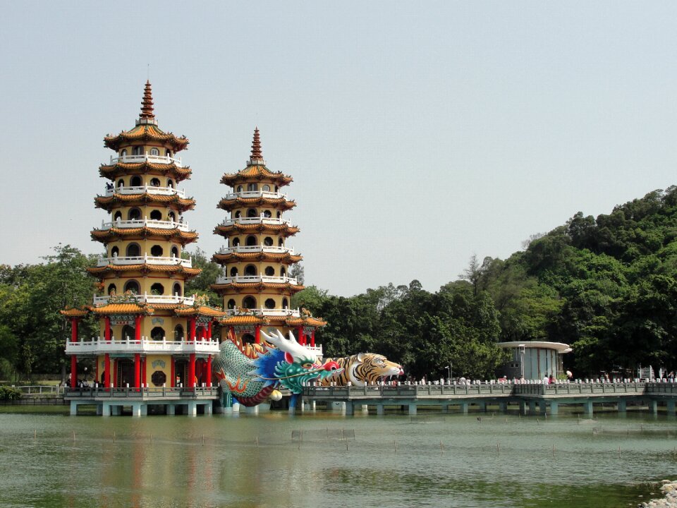 Chinese architecture china wind tiger