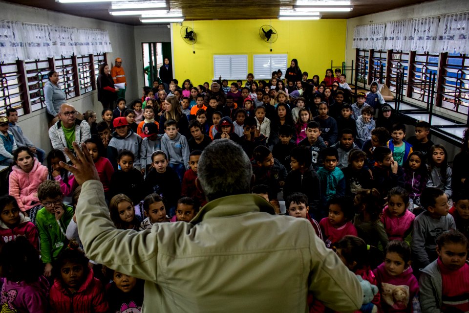 30.05.2019 -  Projeto Ame o Seu Bairro na Emef Núcleo Habitacional Getúlio Vargas - Foto Michel Corvello