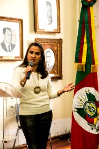 27.05.2019 - Prefeita Paula Mascarenhas realiza a abertura da 1ª Semana de Combate ao Feminicídio e à Violência Contra a Mulher - Foto: Gustavo Vara