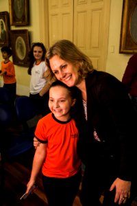 28.05.2019 - Prefeita Paula Mascarenhas recebe a visita dos alunos do 4º ano da Escola São Francisco de Assis (Esfa) - Foto: Gustavo Vara