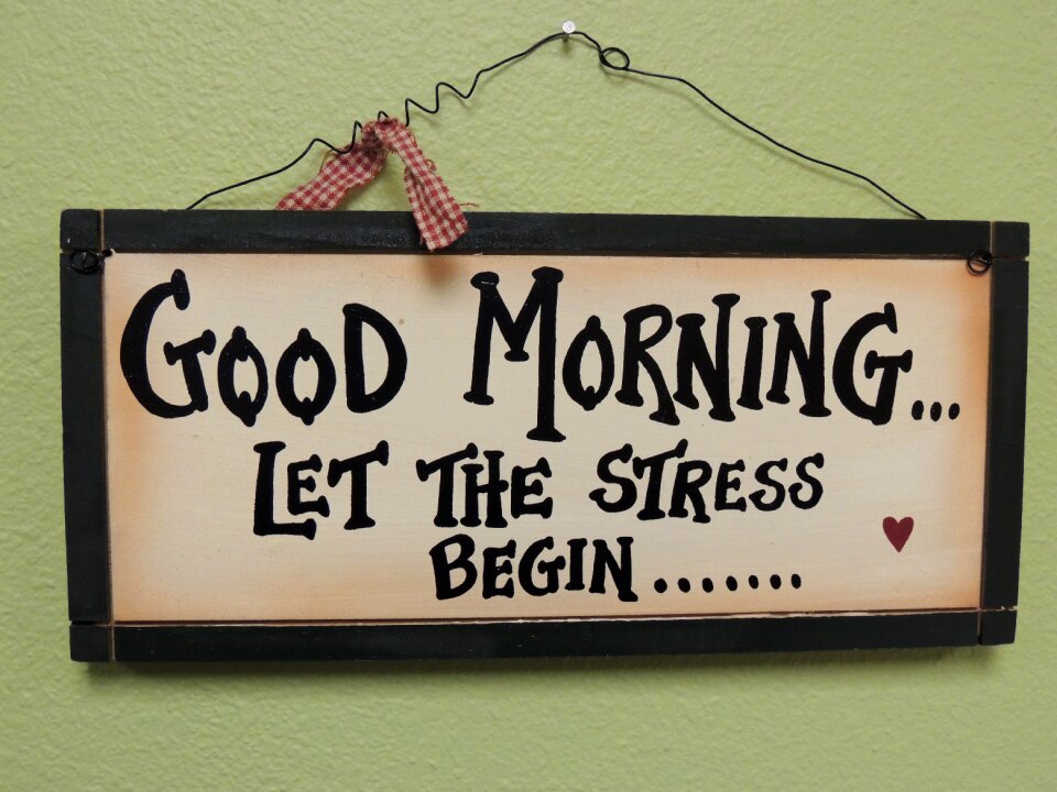 Stress sign employees