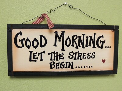 Stress sign employees