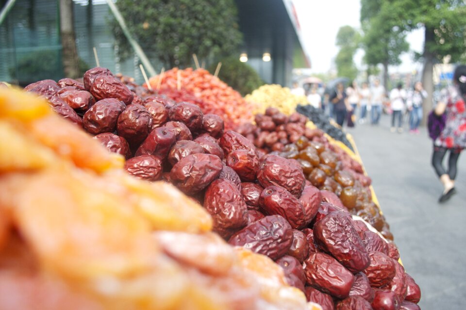 Dried fruit china street