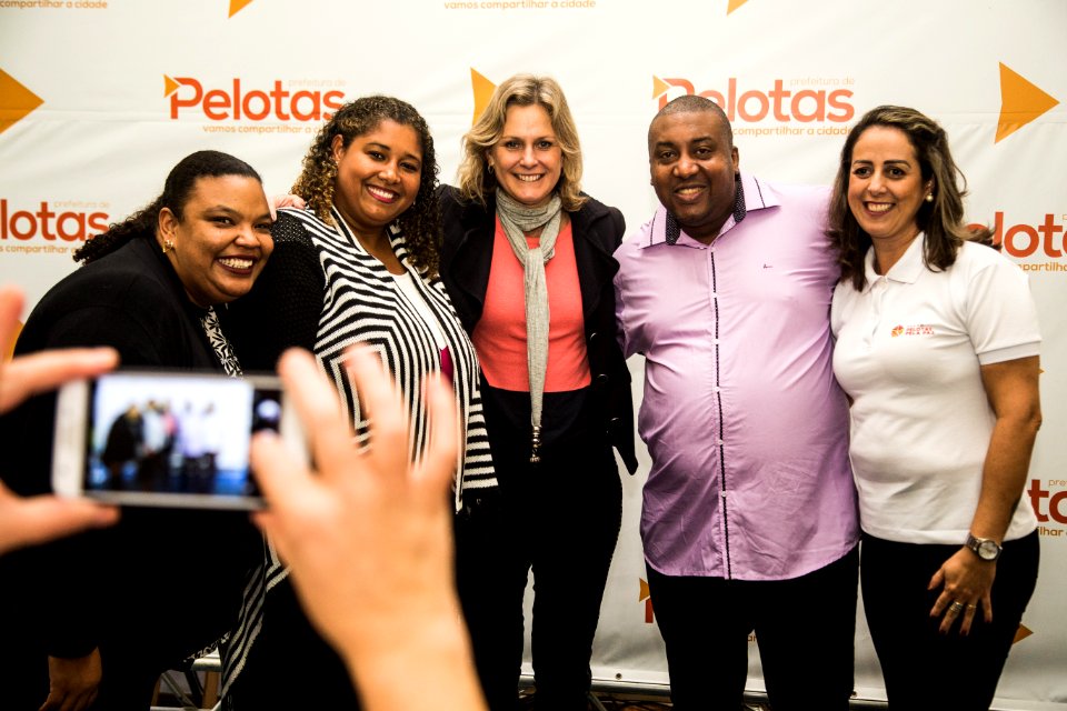28.05.2019 - Prefeita Paula Mascarenhas na cerimônia de assinatura do termo de acordo e comprometimento com a idealizadora da metodologia ACT – programa para educar crianças em ambientes seguros - Foto: Gustavo Vara