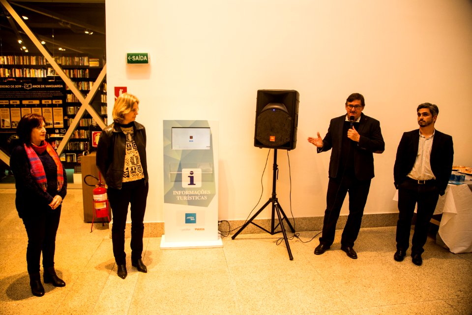 28.05.2019 - Lançamento da atualização do Pelotas Tem e inauguração do Totem Turístico, no Shopping Pelotas - Foto: Gustavo Vara