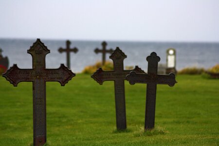Sea grass graveyard
