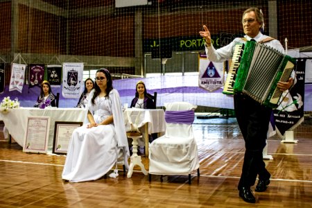 19.05.2019 - Vice-prefeito Idemar Barz recebe homenagem no Congresso Estadual em comemoração ao Dia das filhas de Jó - Foto Michel Corvello