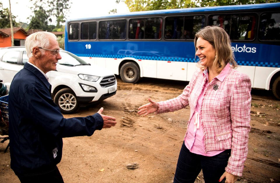 30.04.2019 - Prefeita Paula Mascarenhas e o vice Idemar Barz realizam a apresentação do novo sistema de transporte rural - Foto: Gustavo Vara