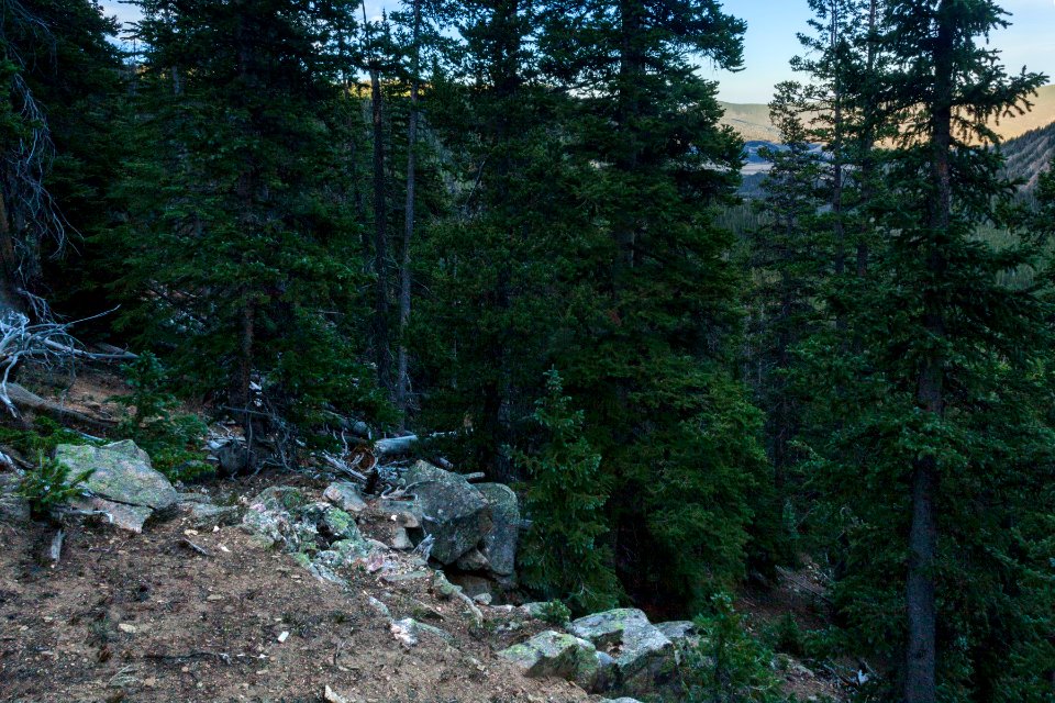 East side of Big Costilla Peak