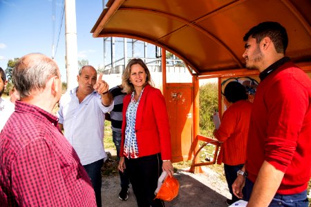 08.04.2019 - Prefeita Paula Mascarenhas visita as obras da EMEF Sítio Floresta - Foto: Gustavo Vara