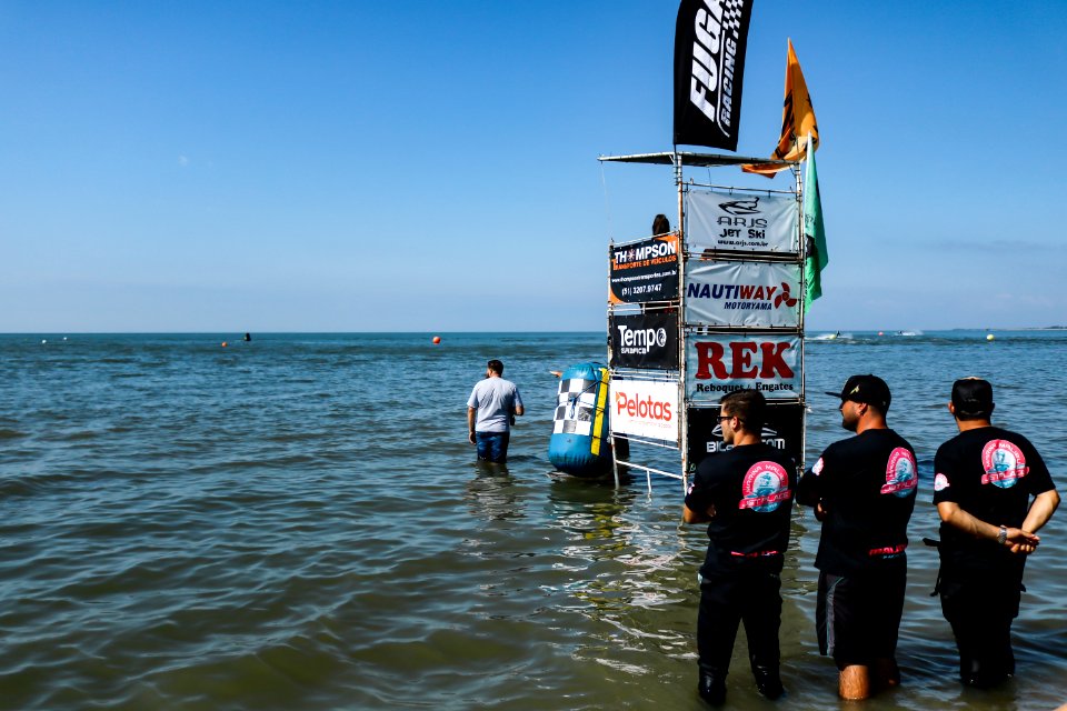 14.04.2019 - Prefeita Paula Mascarenhas prestigia Campeonato Gaúcho de Jetski no Laranjal - Foto Michel Corvello