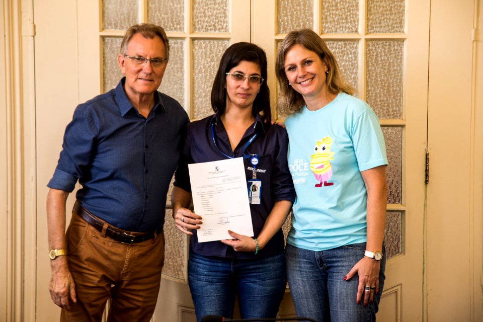 01.04.2019 - Prefeita Paula Mascarenhas realiza assinatura da portaria que constitui a comissão especial responsável pelo processo eleitoral do Conselho Tutelar - Foto: Gustavo Vara