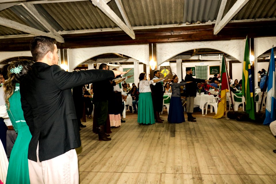 16.03.2019 - Vice-prefeito Idemar Barz no jantar e baile de posse da nova patronagem da União Gaúcha - Foto Michel Corvello