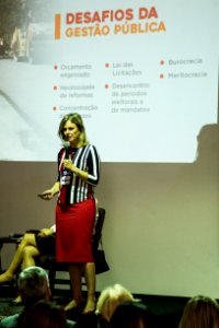 22.03.2019 - Prefeita Paula Mascarenhas  é painelista do 1º Congresso Mulheres de Negócios da Zona Sul - Foto: Gustavo Vara