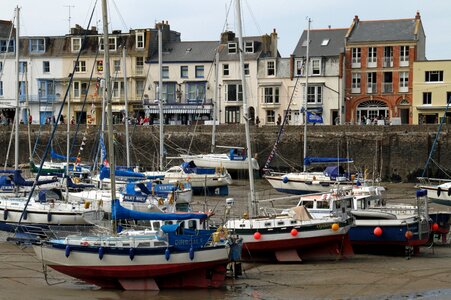 Uk seaside town photo