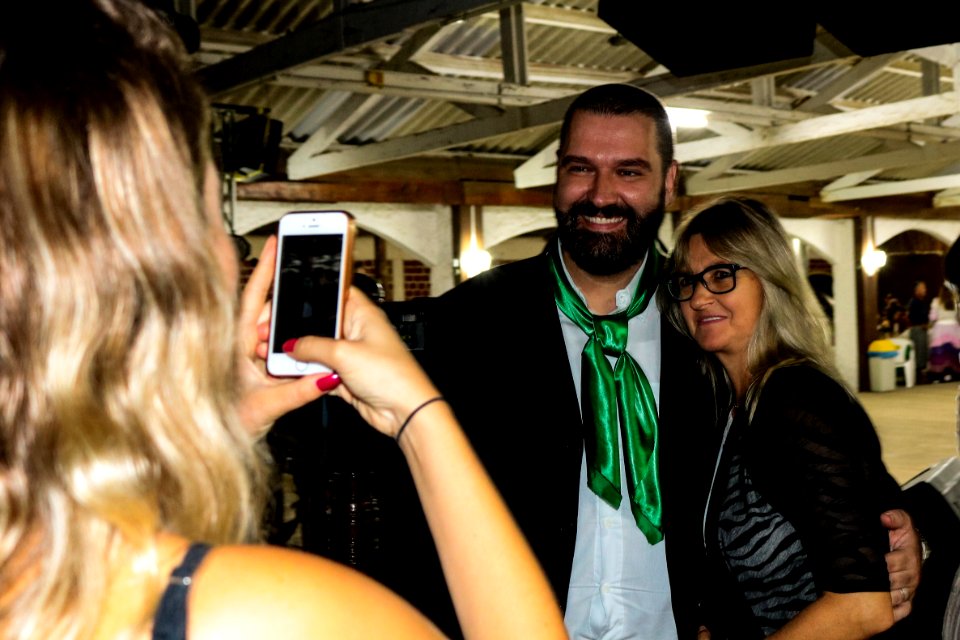 16.03.2019 - Vice-prefeito Idemar Barz no jantar e baile de posse da nova patronagem da União Gaúcha - Foto Michel Corvello