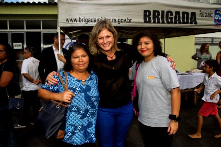 15.03.2019 - Prefeita Paula Mascarenhas e vice Idemar Barz no encontro de Acolhimento às Mulheres - Foto Gustavo Vara