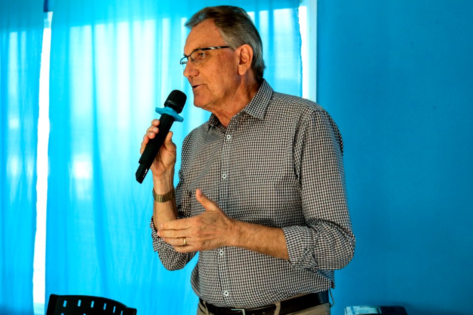 22.03.2019 - Vice-prefeito Idemar Barz representa prefeita em reunião da Azonasul em Arroio Grande - Foto Michel Corvello
