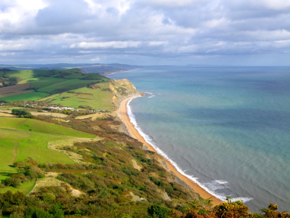 Seatown from Golden Cap
