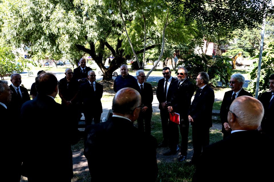 23.03.2019 - Vice-prefeito Idemar Barz na comemoração aos 245 anos da Loja Maçônica Hipólito José da Costa - Foto Michel Corvello