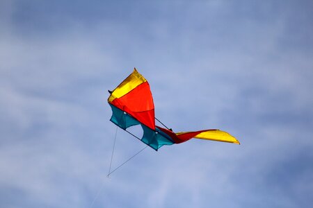 Autumn kites rise wind photo