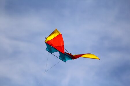 Autumn kites rise wind