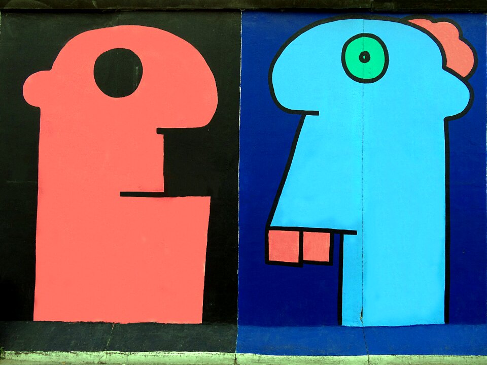 Color street art berlin