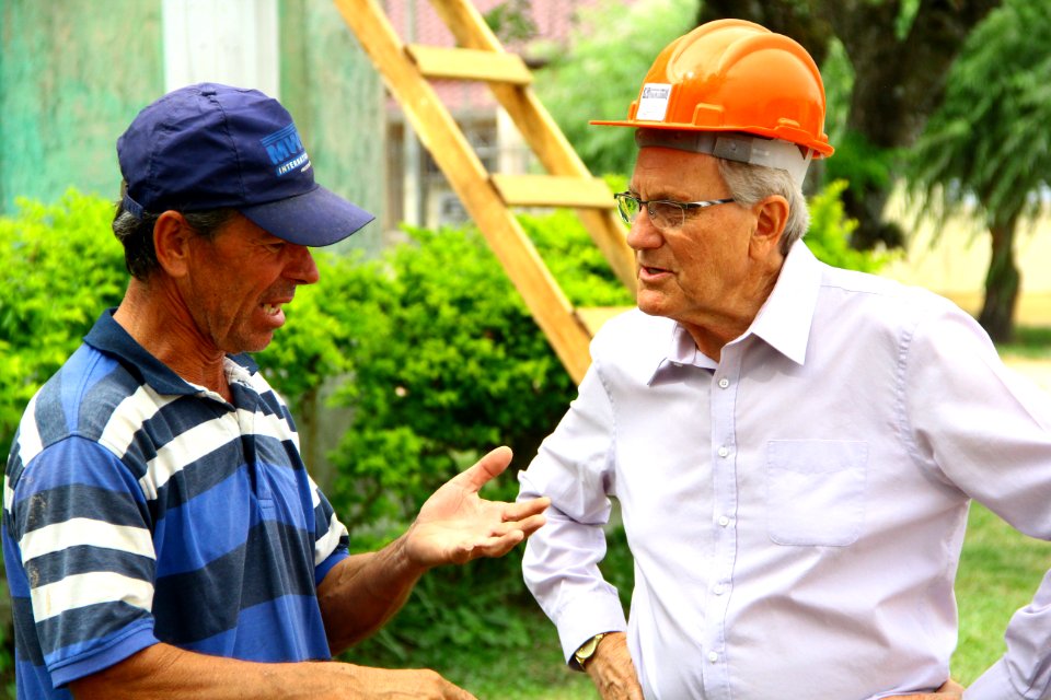 26.03.2019 - Gab Vice Prefeito - Prefeito em exercício vistoria obras do SANEP - Foto Marcel Avila