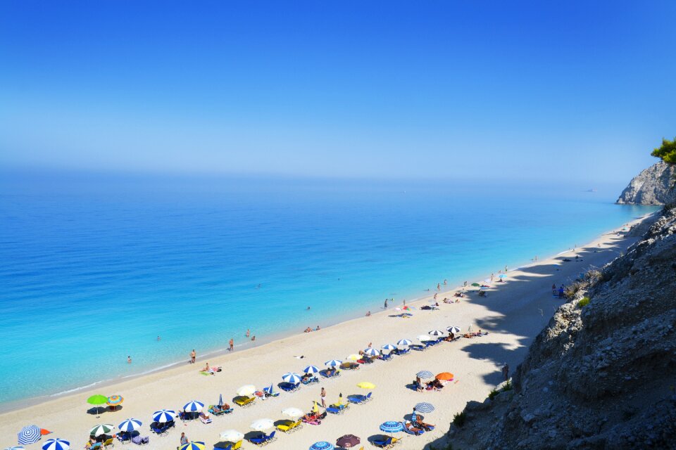 Blue vacation holiday