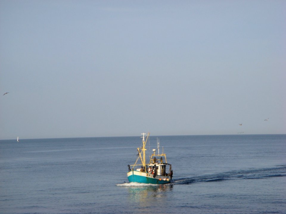 Returning home after a days trawling