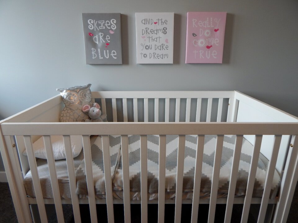 Bedroom childhood interior